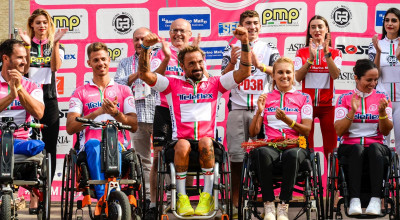 Finalissima Giro Handbike 2021: ad Assisi vittoria di Mirko Testa e trofeo as...