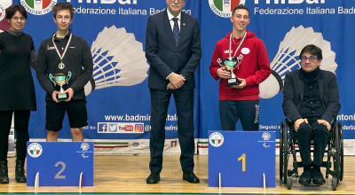 Campionati assoluti di Para Badminton, il ligure Libertini conquista il titol...