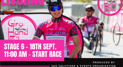 Giro Handbike 2022, pronti per la semifinale a Livorno