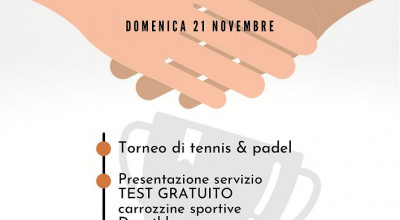 Una giornata all'insegna del Tennis in carrozzina 