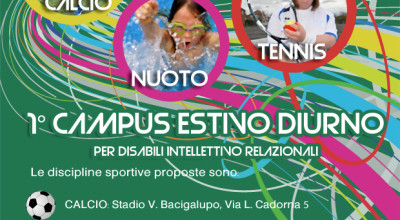 Chiusura delle iscrizioni per il Campus estivo 'E...STATE CON NOI!' LIGURIA P...
