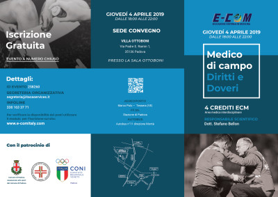 Convegno Medico di Campo - Diritti e Doveri Padova 4 Aprile 2019