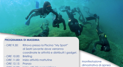 Open Day di Apnea per infortunati INAIL: appuntamento il 21 giugno a Sestri L...