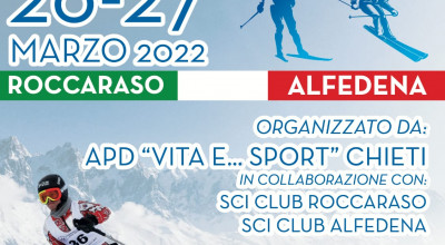 Roccaraso e Alfedena: tandem tricolore per i Campionati Italiani FISDIR di sc...