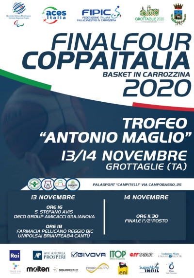 Final four Coppa Italia di basket in carrozzina - Grottaglie