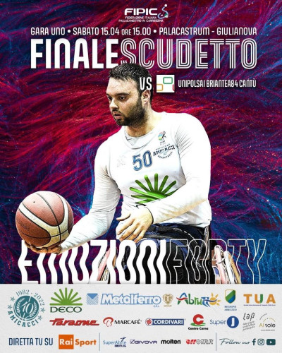 L'AMICACCI GIULIANOVA in finale scudetto nel Campionato di SERIE A FIPIC 2022...