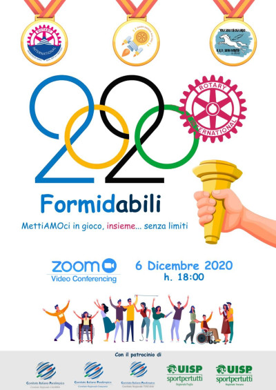 WEBINAR FORMIDABILI - 6 DICEMBRE 2020