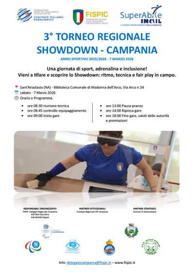  III Torneo regionale di Showdown, Sant'Anastasia (NA) 7 marzo 2026