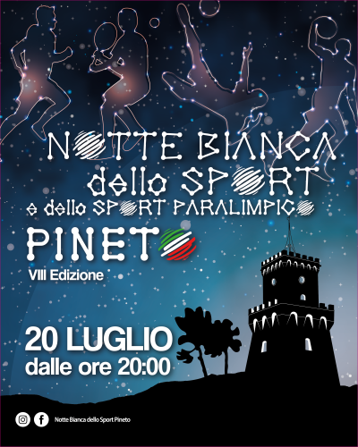 Notte Bianca dello Sport e dello Sport Paralimpico 2024