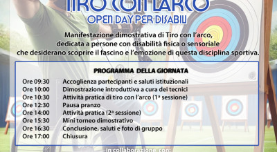 Open Day di Tiro con l’Arco per persone con disabilità civile a ...