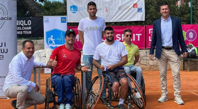 Tennis in carrozzina: Luca Arca trionfa allo Split Open