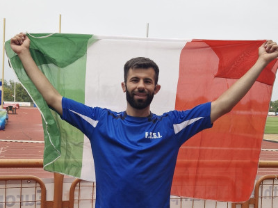 Atletica sordi, Europei: argento per Matteo Masetti nel giavellotto