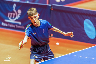 Tennistavolo: Matteo Parenzan al Para Showcase dello US Smash