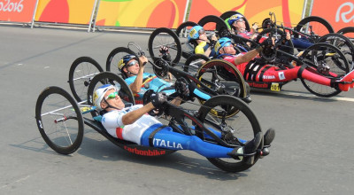 Ciclismo: argento per Luca Mazzone nella road race H2