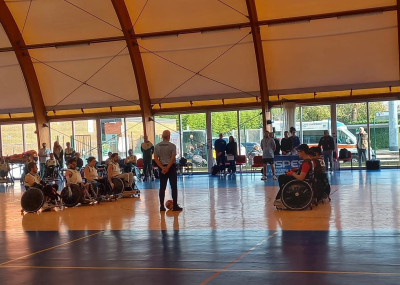 Rugby in carrozzina: i Dragons Milano accedono alle finali di Coppa Italia