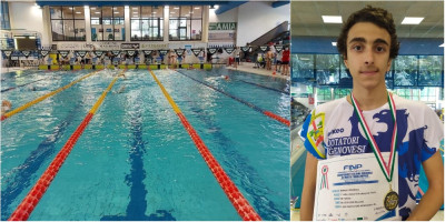 Campionati italiani giovanili di nuoto paralimpico, medaglia d'oro nei 50 far...