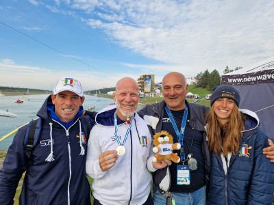 Campionati Mondiali di pararowing, il genovese Mirabile conquista l'argento