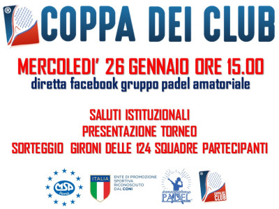 Riparte la Coppa dei Club-Corriere dello Sport, il campionato amatoriale a sq...