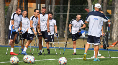 Calcio amputati: la squadra azzurra per gli Europei di Cracovia