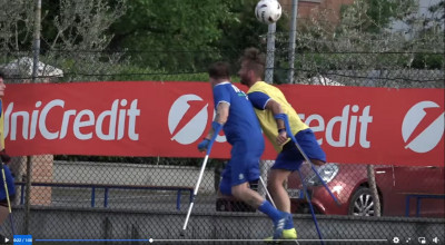 Nazionale Italiana Calcio Amputati ai Campionati Europei di Cracovia