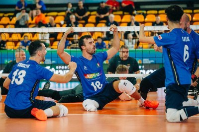 Sitting volley, Europei di Caorle: esordio con successo per la Nazionale Masc...