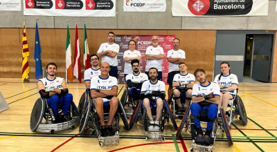 Rugby in carrozzina: Italia terza al quadrangolare di Barcellona