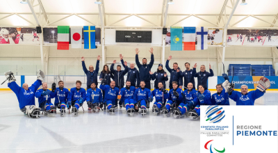 La Nazionale di Para Ice Hockey promossa al Gruppo A