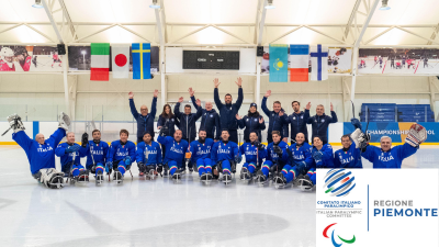 La Nazionale di Para Ice Hockey promossa al Gruppo A