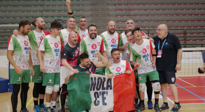 Sitting volley maschile: il Nola Città dei Gigli è campione d'I...