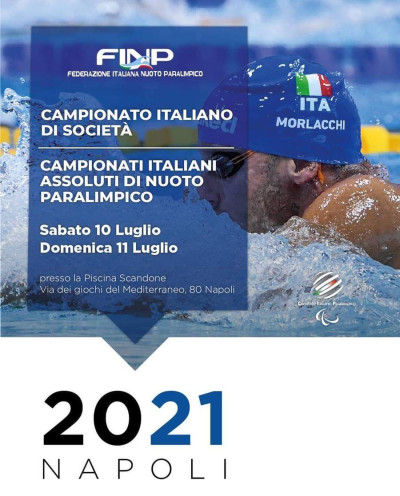 CAMPIONATI ITALIANI ASSOLUTI DI NUOTO PARALIMPICO - NAPOLI 10,11 LUGLIO 2021