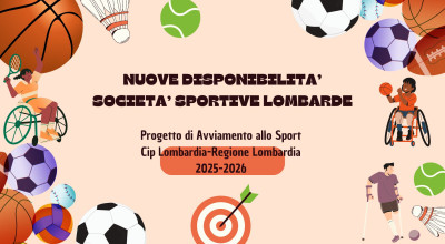 Nuove DISPONIBILITA' PROGETTO CIP-REGIONE LOMBARDIA