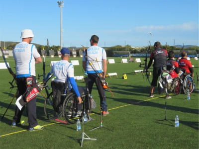 European Cup di Olbia. L'Italia Para-archery conquista 3 argenti a squadra