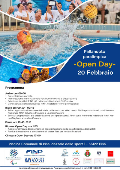 Open Day - Pallanuoto paralimpica