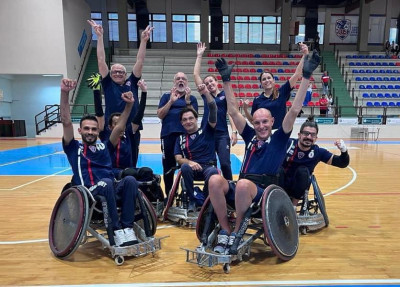 Rugby in carrozzina: nella quarta tappa di Cagliari doppio successo per Padova