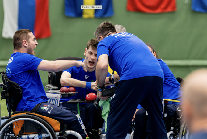 Boccia, World Challenger: 2 argenti e 1 bronzo per l'Italia
