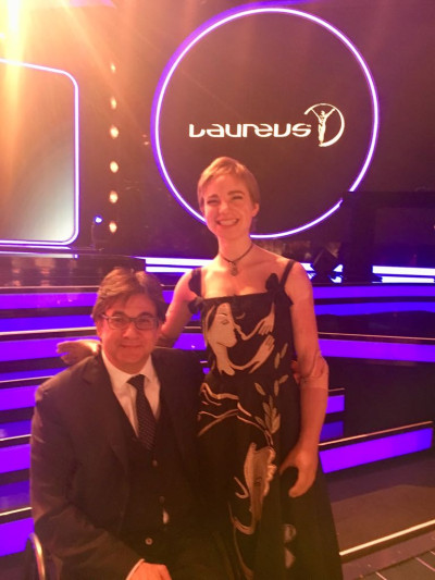 Pancalli al Laureus Sports Awards a Montecarlo