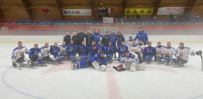 Para ice hockey: buoni test per la Nazionale azzurra in Slovacchia