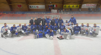 Para ice hockey: buoni test per la Nazionale azzurra in Slovacchia