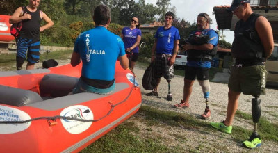 25-26/09/2021 - A Pescantina (VR) pararafting per tutti.