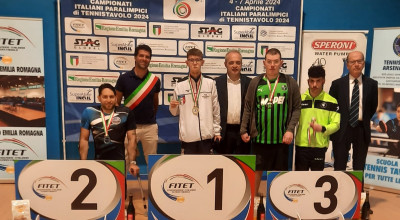 Tennistavolo, Campionati Italiani: chiusura all'insegna delle gare in piedi