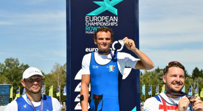 Canottaggio, Europei di Monaco di Baviera: oro per Giacomo Perini