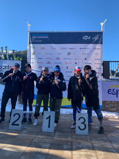 Sci alpino, Mondiali di Espot: nello Slalom, oro per Bertagnolli/Ravelli nell...