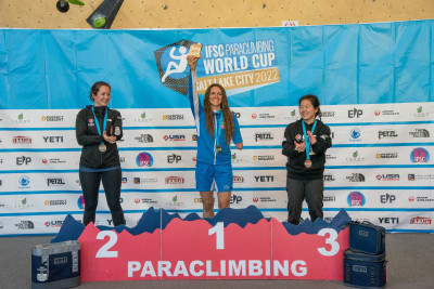 Paraclimb, Coppa del Mondo: oro per Capovilla, argento per Bredice