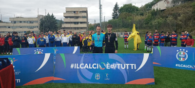 Calcio paralimpico: grande festa per la tappa conclusiva del campo di Monterocco