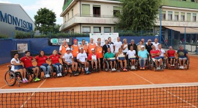 Tennis in carrozzina: Mazzei, Capocci e Bernardi sul tetto d'Italia
