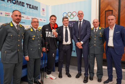 Consegnato a Giacomo Perini il bronzo di Parigi 2024 