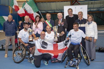 Tennis in carrozzina: al TC Terranova di Olbia lo Scudetto