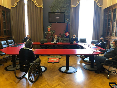 Impianti Sportivi - Gianluca Tassi ha incontrato il presidente della Provinci...