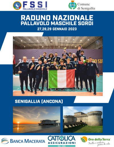 Raduno Nazionale a Senigallia della pallavolo maschile