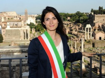 Visita dal Sindaco Raggi di una Delegazione paralimpica alla vigilia della pa...